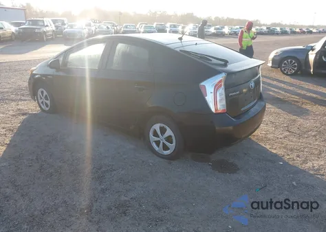2012 Toyota Prius Two from USA, damaged, VIN JTDKN3DU8C5416359
